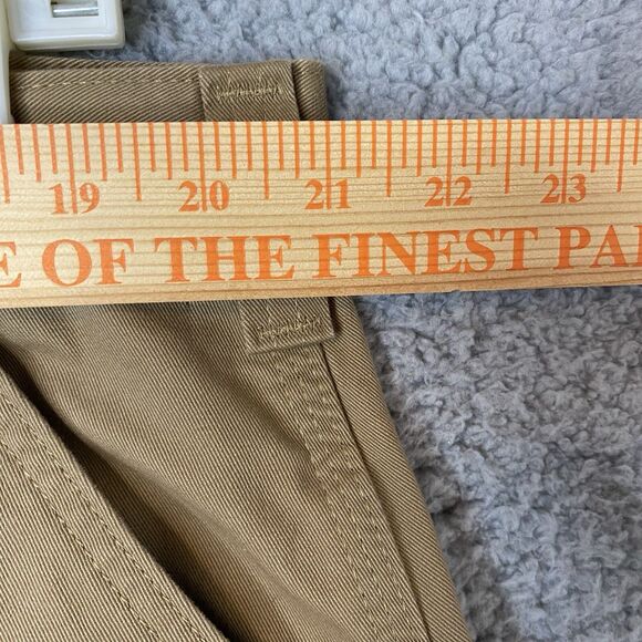 Carhartt Pants Mens 42x32 Loose Fit Canvas Carpenter Jean B324 Beige Tan Rugged - Picture 6 of 16